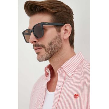 Gucci ochelari de soare barbati, culoarea gri, GG1346SK