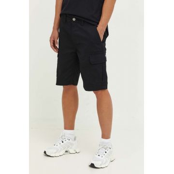 Dickies pantaloni scurți din bumbac Millerville culoarea negru DK0A4XEDBLK1-BLACK