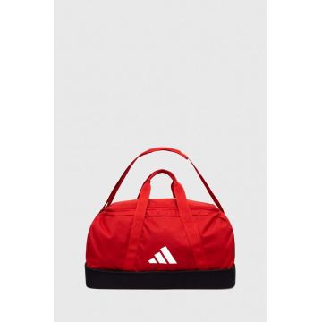 adidas Performance geantă sport Tiro League Medium culoarea roșu IB8654
