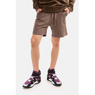 Alpha Industries pantaloni scurți din bumbac culoarea maro 106365.628-brown