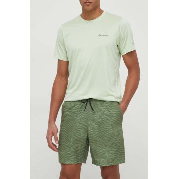 Columbia pantaloni scurți outdoor Black Mesa culoarea verde 2072331