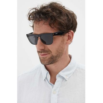 Burberry ochelari de soare barbati, culoarea negru, 0BE4431U