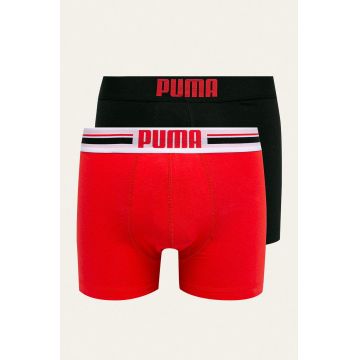 Puma boxeri 2-pack barbati, culoarea rosu