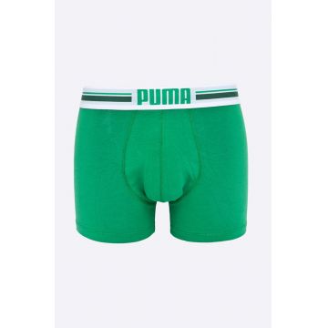 Puma - Boxeri Puma Placed logo boxer 2p green (2-pack) 90651904