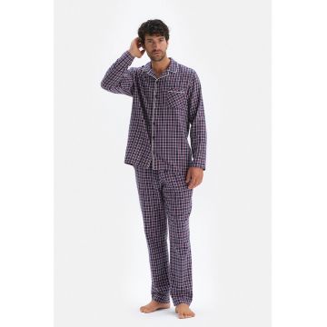 Pijama de bumbac in carouri