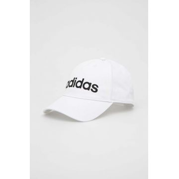adidas șapcă culoarea alb, cu imprimeu IC9707