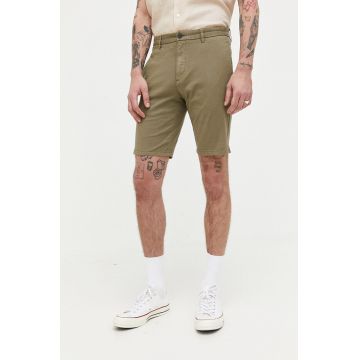 HUGO pantaloni scurți bărbați, culoarea verde 50471182