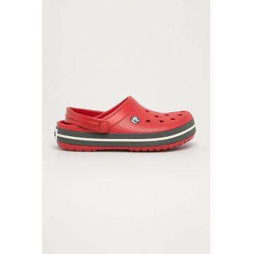 Crocs papuci Crocband culoarea roșu 11016