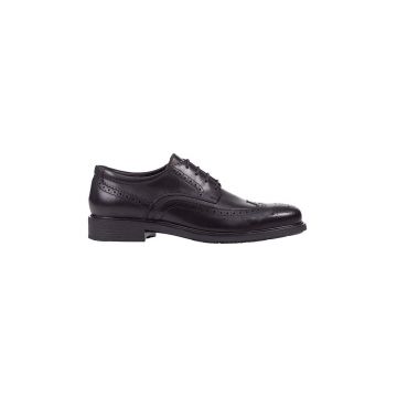 Geox pantofi de piele Dublin barbati, culoarea negru, U34R2B 00043 C9999