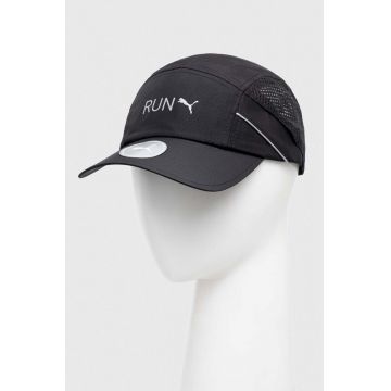 Puma șapcă culoarea negru, cu imprimeu 24080