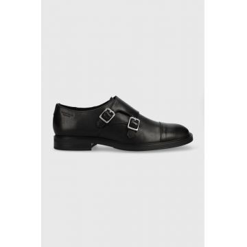 Vagabond Shoemakers pantofi de piele ANDREW barbati, culoarea negru, 5668.201.20
