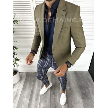 Tinuta barbati smart casual Pantaloni + Camasa + Sacou B9260
