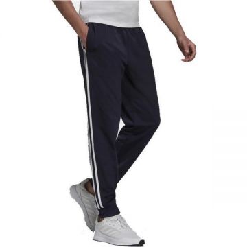 Pantaloni barbati adidas Essentials Warm-Up Tapered 3-Stripes H46106, XS, Albastru
