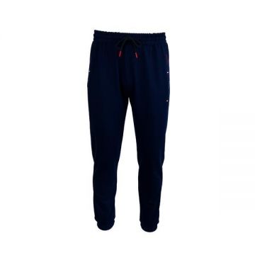 Pantaloni trening barbat, bleumarin, cu terminatie inferioara elastica, XL
