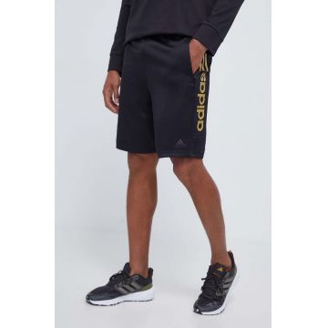 adidas pantaloni scurți bărbați, culoarea negru IM2906
