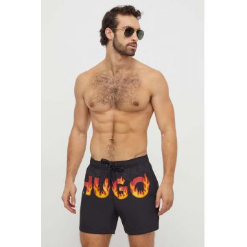 HUGO pantaloni scurți de baie culoarea negru 50510054