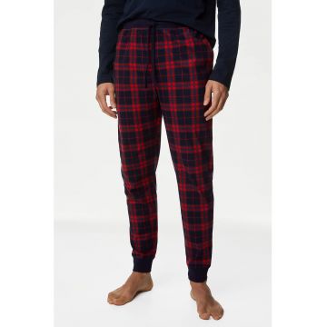 Pantaloni de pijama cu model in carouri