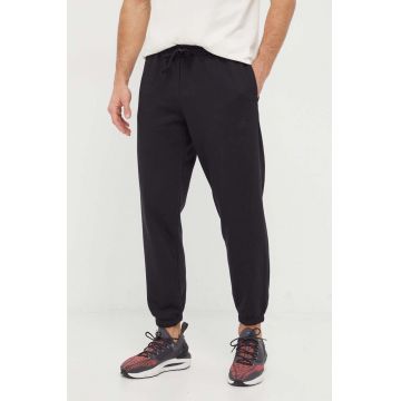 adidas pantaloni de trening culoarea negru, uni IW1184