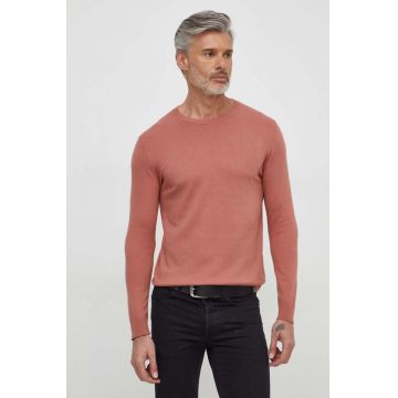 Sisley pulover barbati, culoarea roz, light