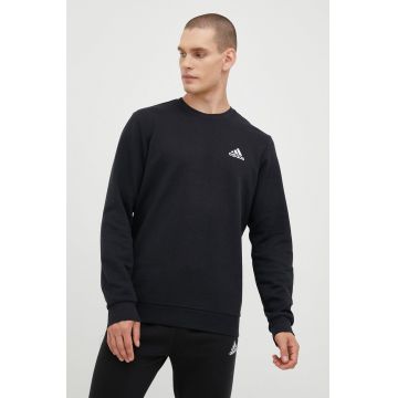 adidas bluză bărbați, culoarea negru, uni GV5295