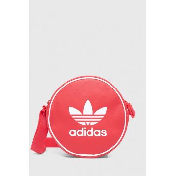 adidas Originals borsetă culoarea roșu IS4548