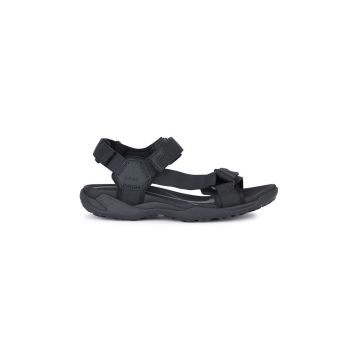 Geox sandale U TERRENO + GRIP barbati, culoarea negru, U4550A 00011 C9999