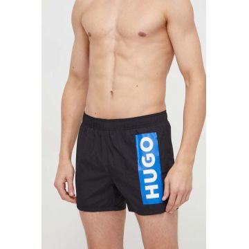 HUGO Blue pantaloni scurți de baie culoarea negru 50522960