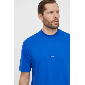 HUGO Blue tricou din bumbac bărbați, uni 50509991
