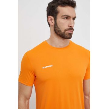 Mammut tricou sport culoarea portocaliu, neted