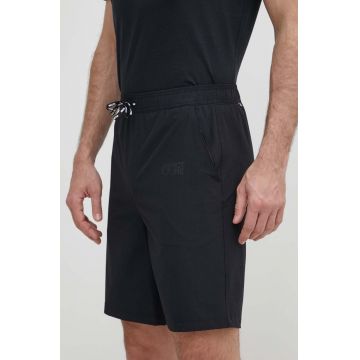 Picture pantaloni scurți outdoor Lenu Stretch culoarea negru, MSH099