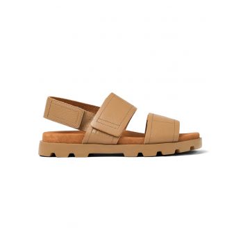 Sandals de piele cu velcro Brutus 22259