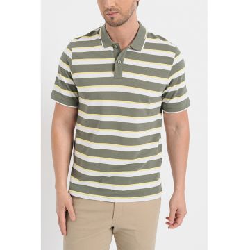 Tricou polo cu model in dungi Hass