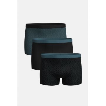 Set de boxeri cu talie elastica - 3 perechi