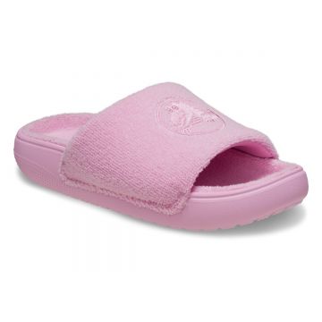 Papuci Crocs Classic Towel Slide Roz - Pink Tweed