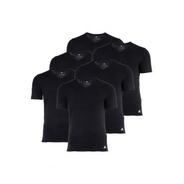 Set de tricouri Active Core cu decolteu in V - 6 piese