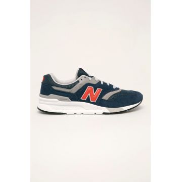New Balance sneakers CM997HA culoarea albastru marin
