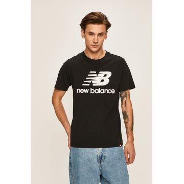 New Balance tricou MT01575BK MT01575BK-BLACK