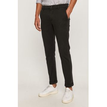 Selected Homme Pantaloni bărbați, culoarea negru