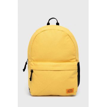 Superdry Rucsac bărbați, culoarea galben, mare, material neted