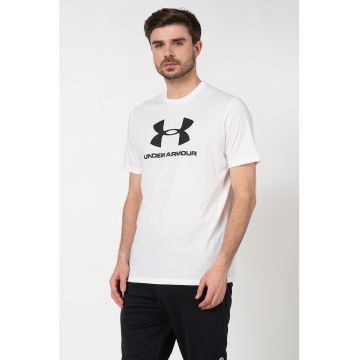 Tricou cu imprimeu logo pentru antrenament Sportstyle