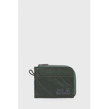 Jack Wolfskin portofel culoarea verde