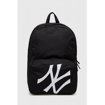 New Era rucsac culoarea negru, mare, cu imprimeu