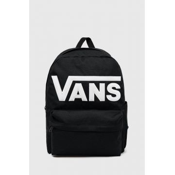 Vans Rucsac bărbați, culoarea negru, mare, cu imprimeu VN0A5KHPY281-blck.wht