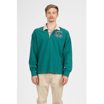 Bluza polo de bumbac