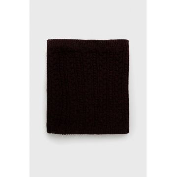 Medicine fular impletit barbati, culoarea bordo, neted Medicine fular impletit barbati, culoarea bordo, neted