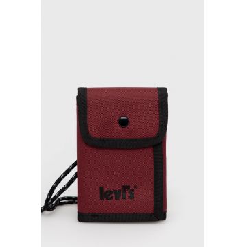 Levi's portofel culoarea bordo