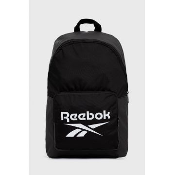 Reebok Classic Rucsac GP0148 culoarea negru, mare, cu imprimeu GP0148-BLK/BLK