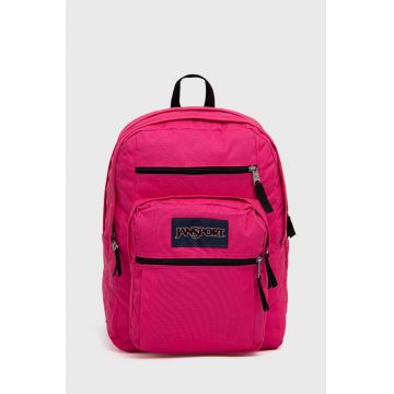 Jansport rucsac culoarea roz, mare, cu imprimeu