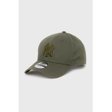 New Era șapcă culoarea verde, cu imprimeu 12523887-GREENMED
