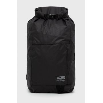 Vans rucsac culoarea negru, mare, neted